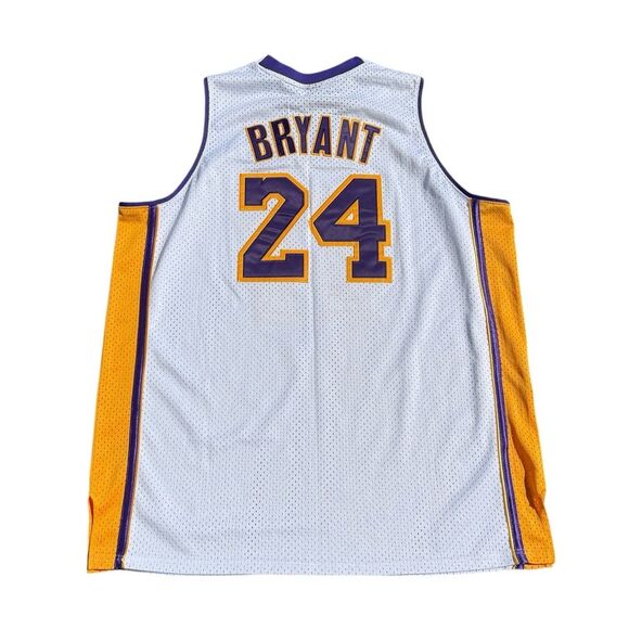 Adidas Los Angeles Lakers Kobe Bryant #24 Authentics Jersey Men’s Sz 56 - Picture 2 of 6